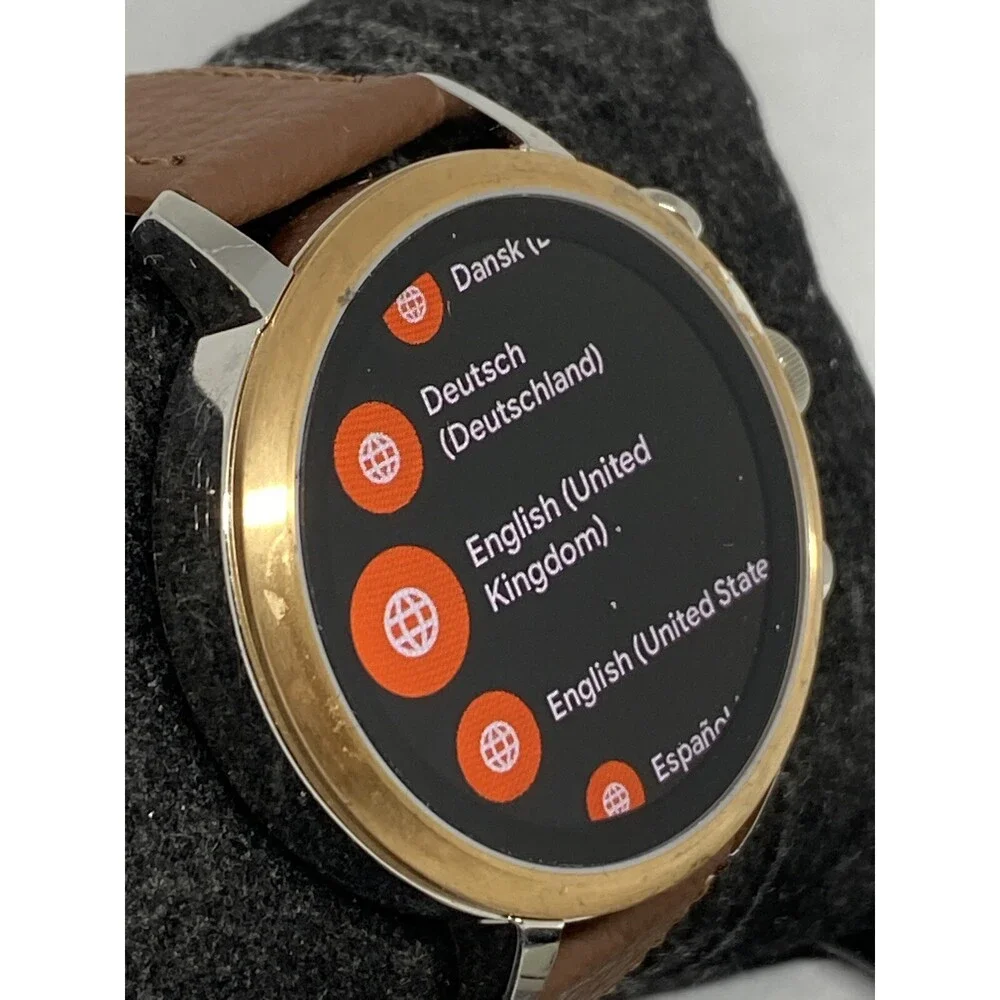 Fossil Gen 4 Authentic Digital Dial Smart Watch Custom Band FTW6016 LT346